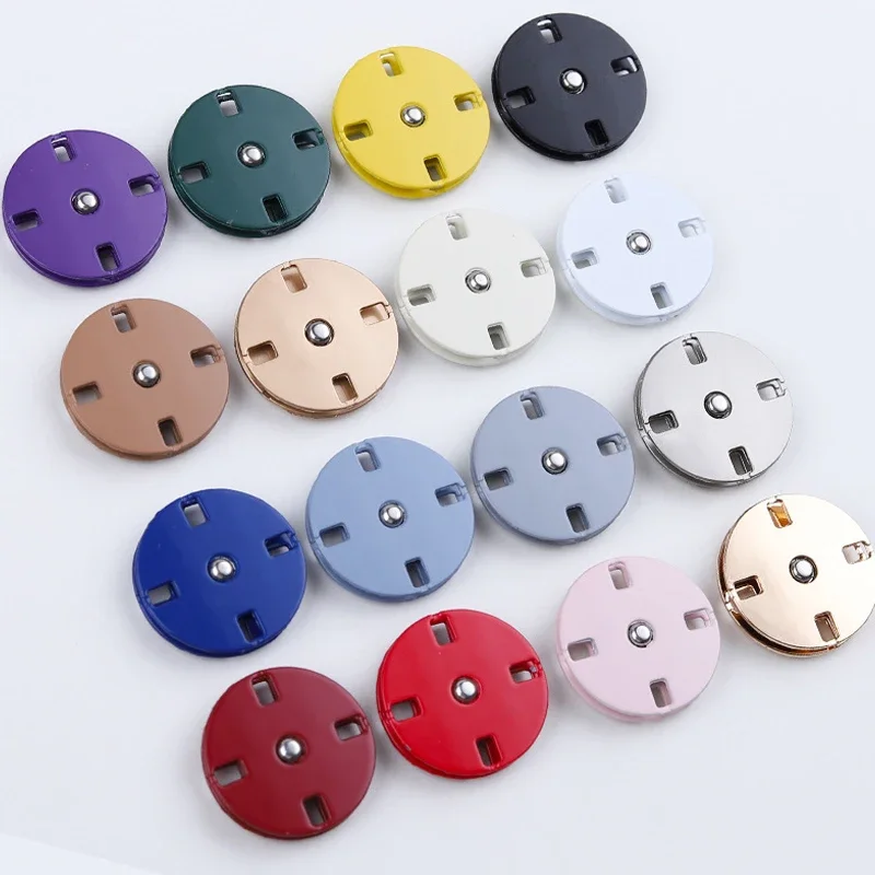 Button Hole Cutter - Botões de pressão de metal coloridos