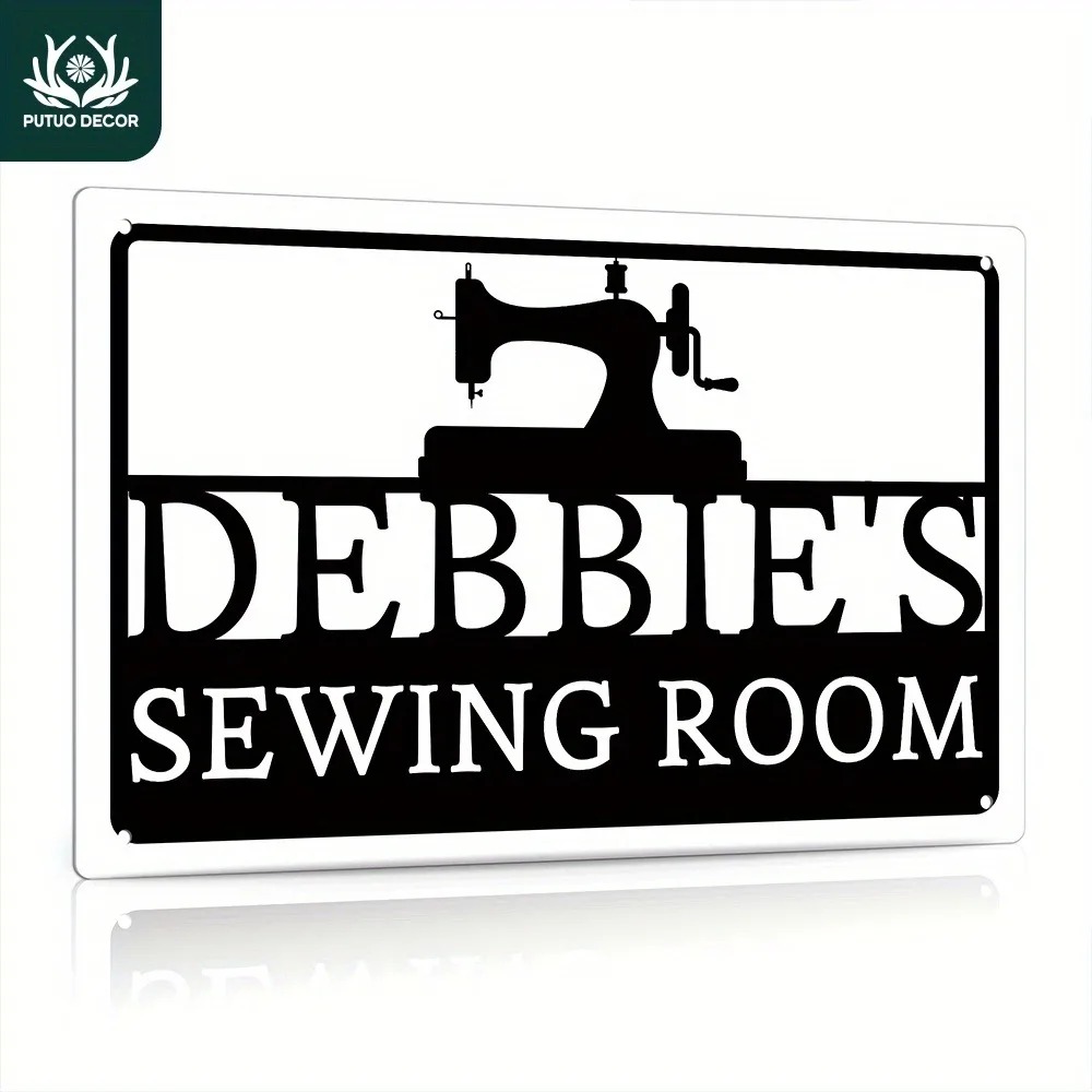 Sewing Art - [2D Plano] Placa de Metal Personalizada