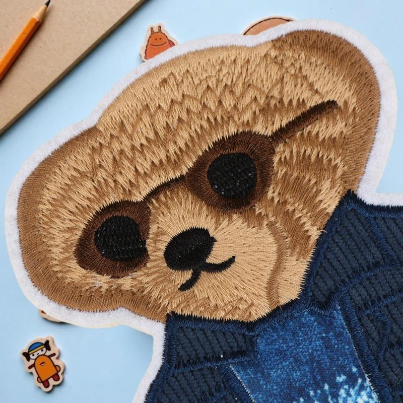 Is Sewing A Textile Craft - Aplique de Bordado Grande de Urso