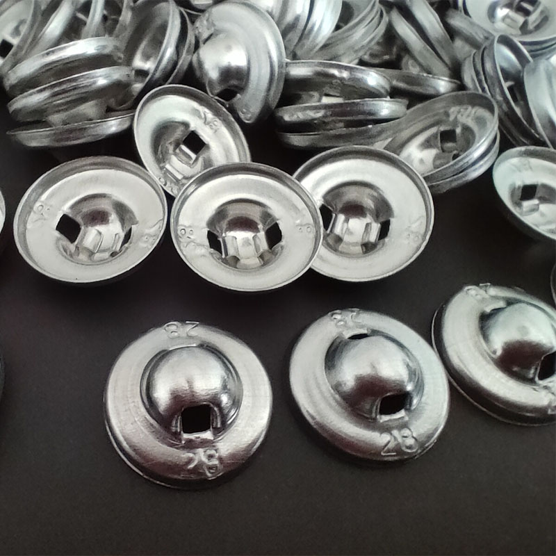Button Hole Cutter - 500 Peças Botão de Metal com
