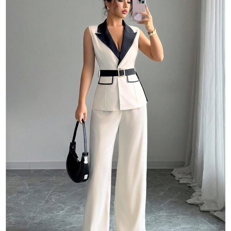 Sewing Vest - Conjunto de Vestido para Mulheres com