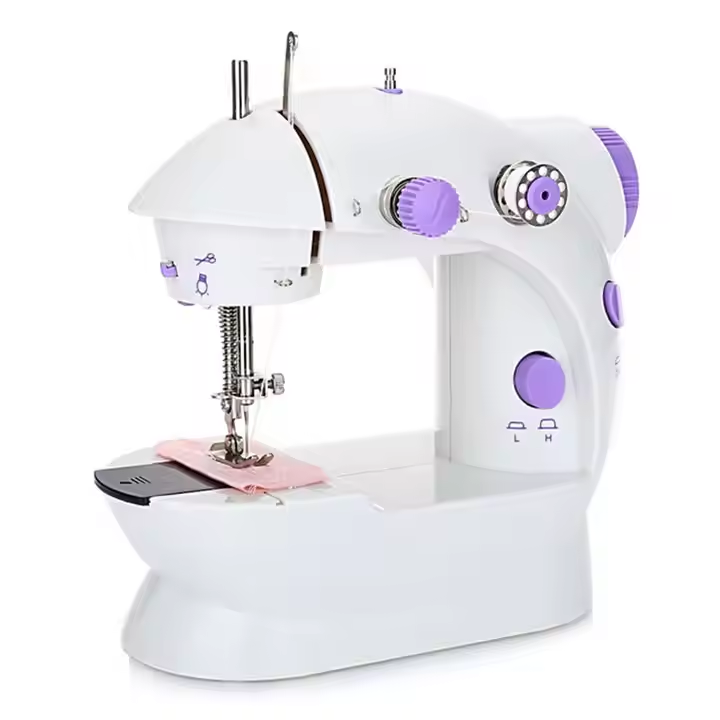 Sewing Machine In Textile Industry - Mini máquinas de costura elétricas domésticas,