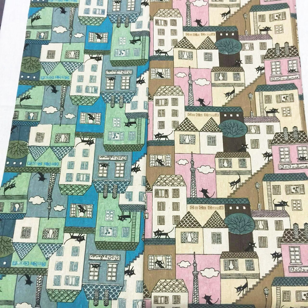 Is Sewing A Textile Craft - Nordic Small House Series Vintage Patchwork,