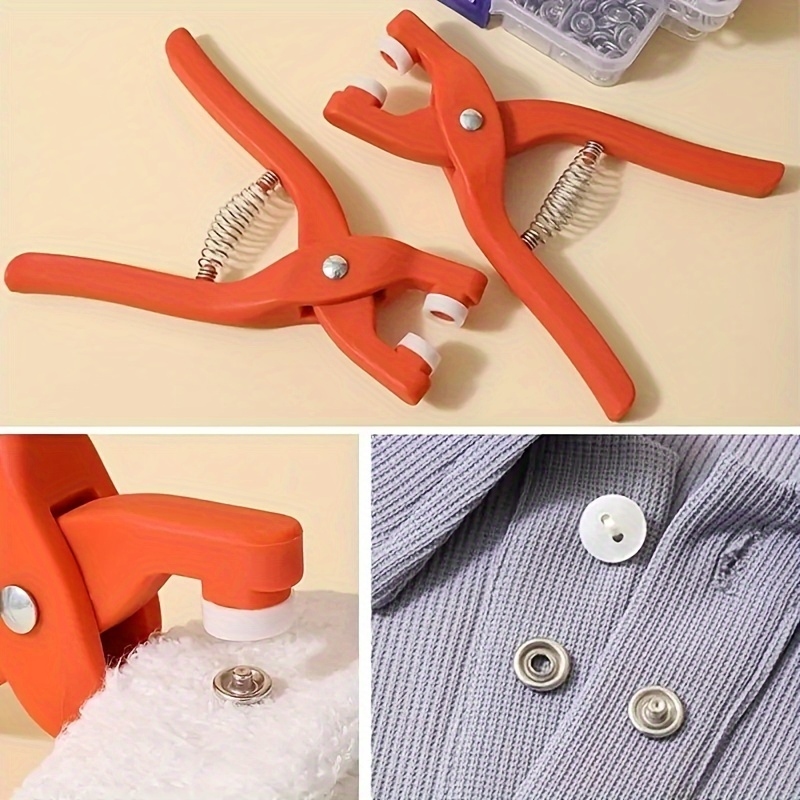 Conjunto de 50 Alicates Manuai - Snap Button Plier avaliação e preço