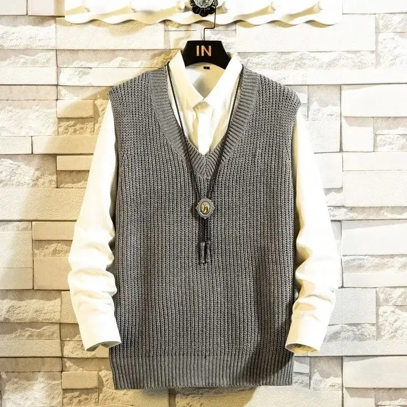 Roupas masculinas com decote e - Sewing Vest avaliação e preço