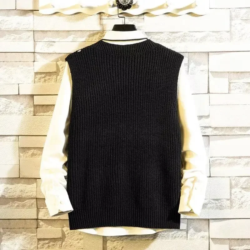 Roupas masculinas com decote e - Sewing Vest avaliação e preço