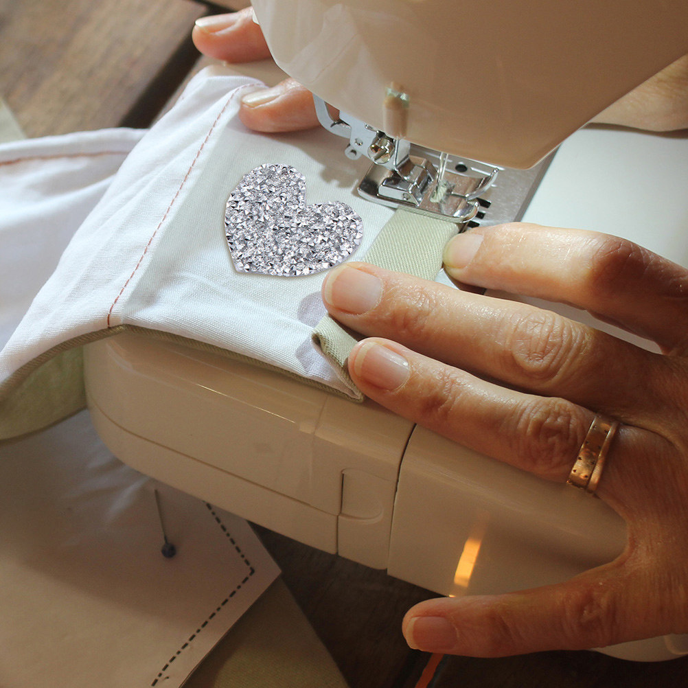 10 Patches Bordados em Forma d - Sewing Recycle avaliação e preço