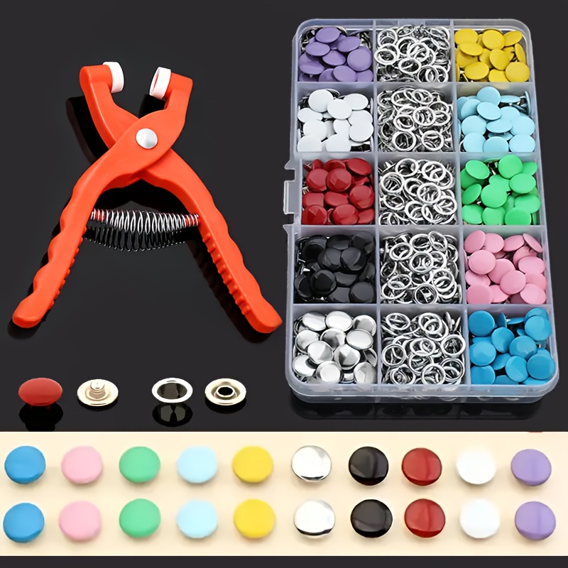 100 Peças de Botões de Costura - Snap Button Plier avaliação e preço