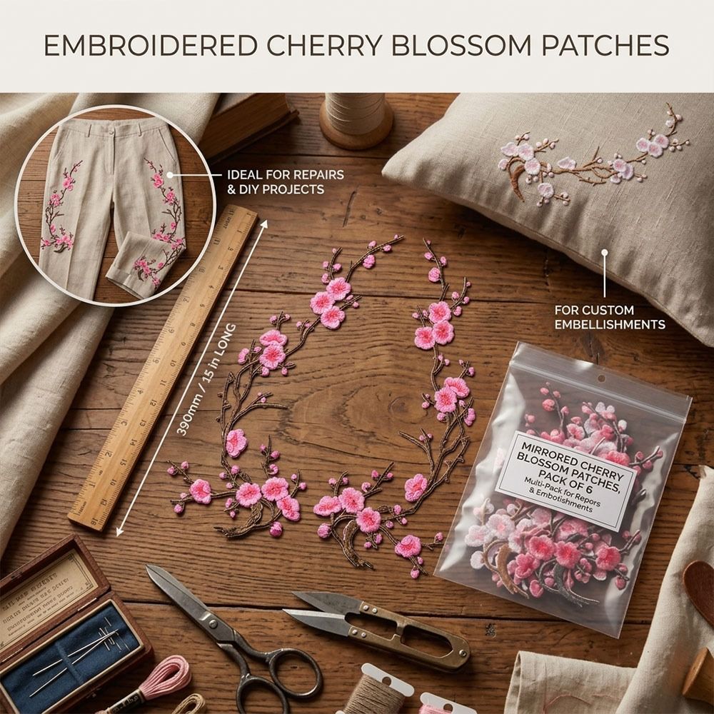 Patches Termocolantes de Flor  - Sewing Repair avaliação e preço