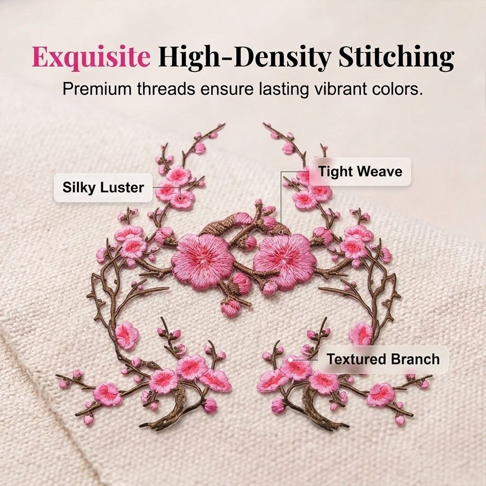 Patches Termocolantes de Flor  - Sewing Repair avaliação e preço