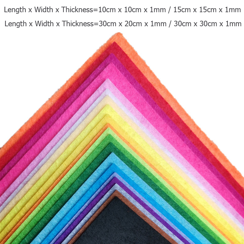 40 pçs folha de tecido de felt - Is Sewing A Textile Craft avaliação e preço