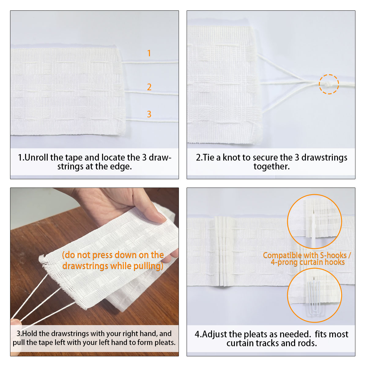 Fita de Pregas para Cortina co - Sewing Art avaliação e preço