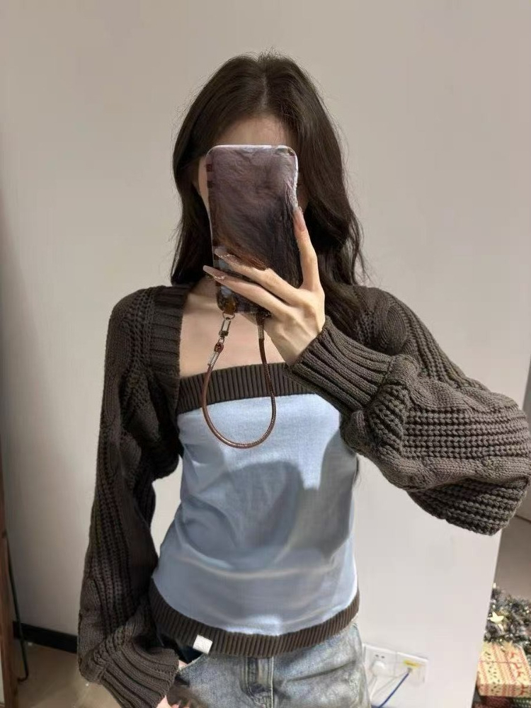 Conjunto de duas peças em tric - Sewing Vest avaliação e preço