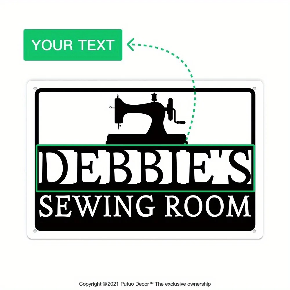 [2D Plano] Placa de Metal Pers - Sewing Art avaliação e preço