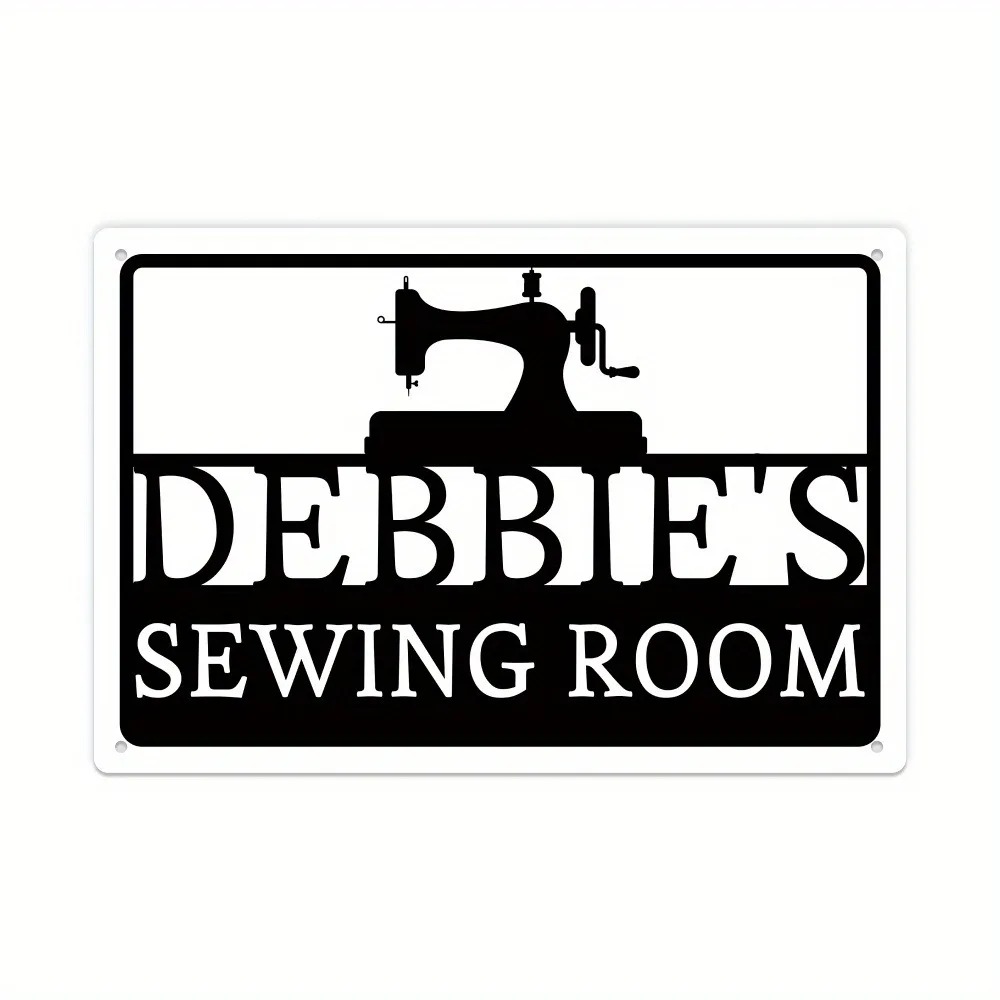 [2D Plano] Placa de Metal Pers - Sewing Art avaliação e preço
