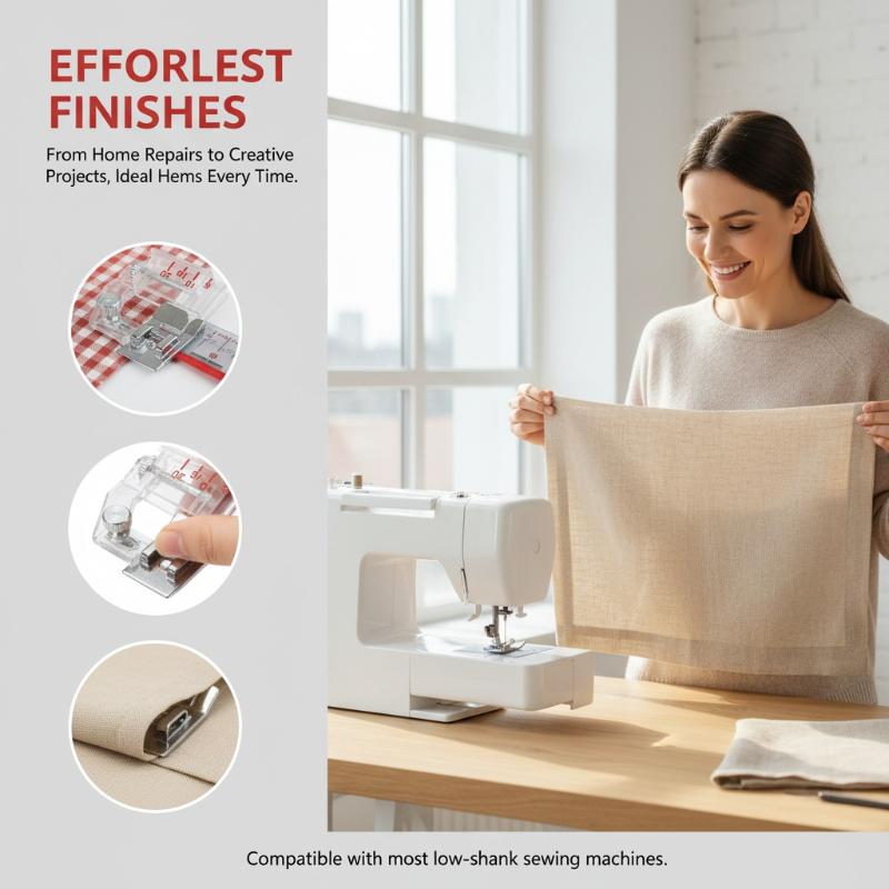 Calcador Ajustável para Viés e - Sewing Machine In Textile avaliação e preço